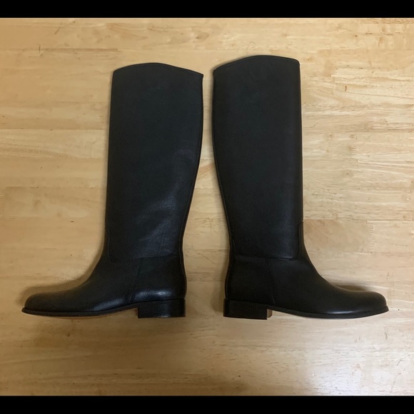 Bruno Magli Black Riding Boots-NWT - Picture 6 of 8